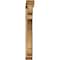 Ekena Millwork Olympic Traditional Rough Sawn Bracket w/ Offset Brace, Western Red Cedar, 6"W x 36"D x 48"H BKT0604X36X48OLY01RWR - alternate 2